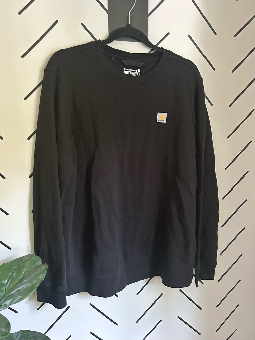 NWOT Carhartt Women's Relaxed Fit Midweight French Terry Crewneck Sweatsh